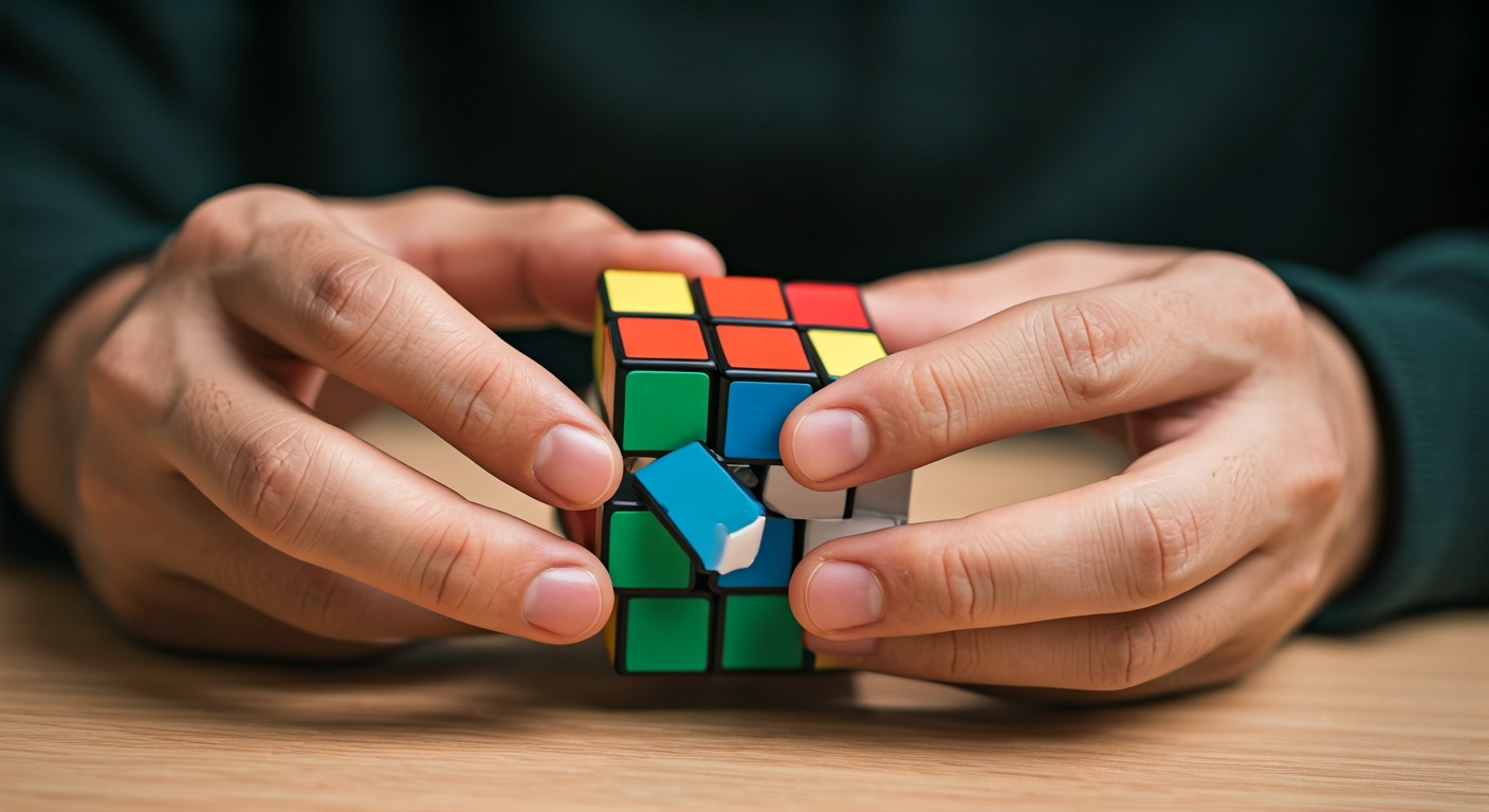 Jak ułożyć kostkę rubika 3x3 dla dzieci? 2