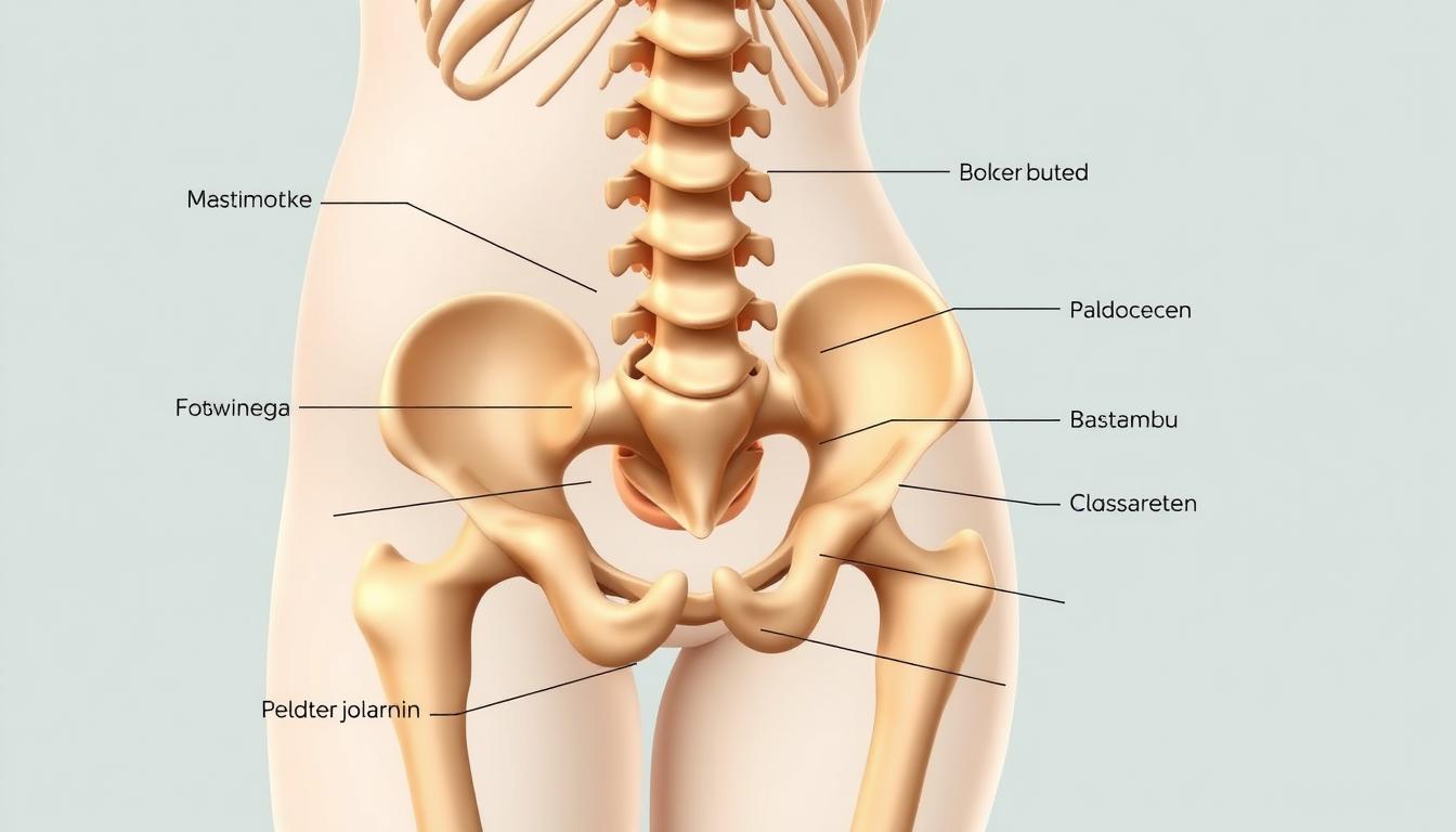 Anatomia kości ogonowej i jej położenie w układzie kostnym miednicy kobiety po porodzie