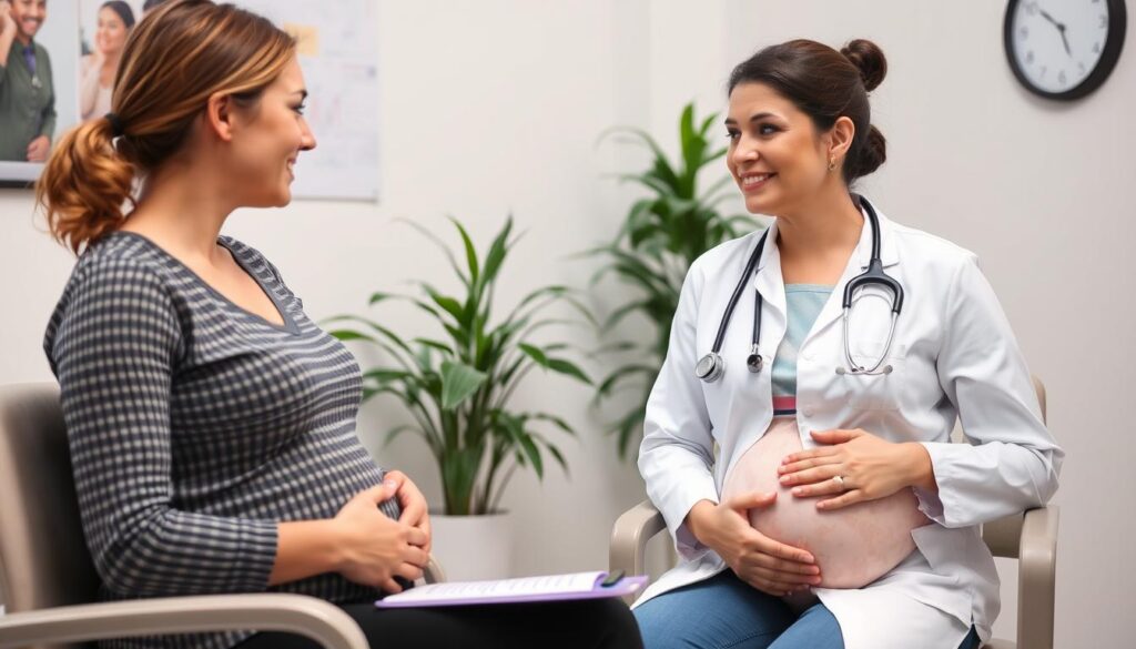 Brązowe plamienie w ciąży - konsultacja lekarska, lekarz odpowiadający na pytania pacjentki