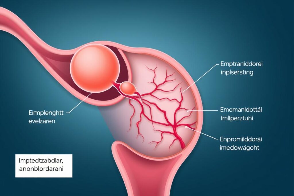 Brązowe plamienie w ciąży - proces implantacji zarodka w ścianie macicy