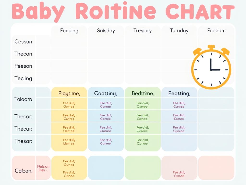 Rutyna dnia niemowlaka jako sposób na zapobieganie histerycznemu płaczowi