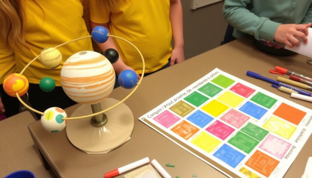 Edukacyjne DIY dla dzieci - układy słoneczne i gry planszowe