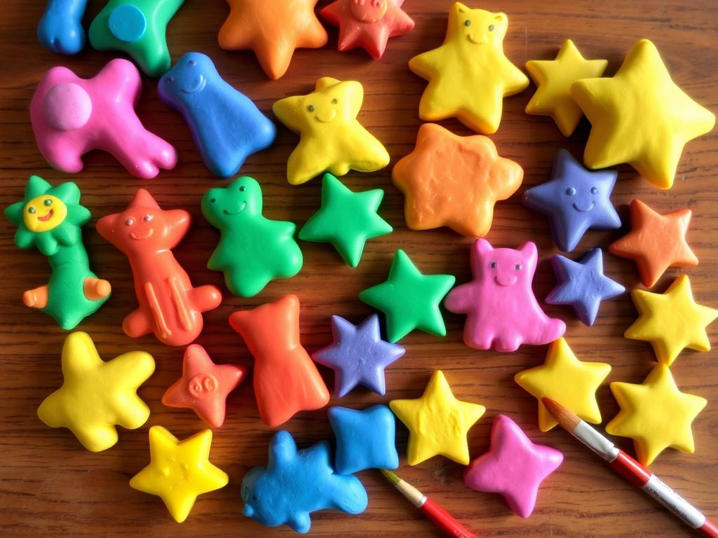 Figurki z masy solnej - DIY dla dzieci