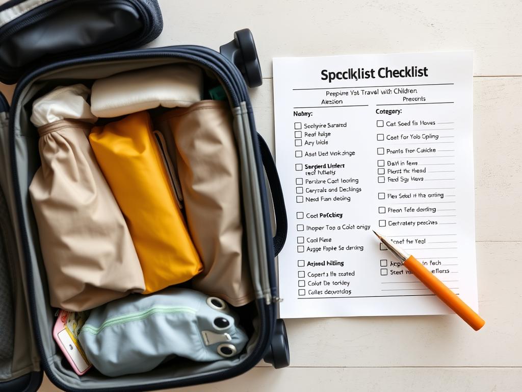 Lista rzeczy do spakowania na wakacje z dzieckiem za granicę