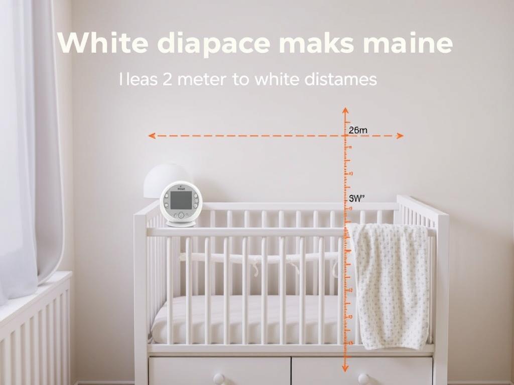 Prawidłowe umieszczenie urządzenia generującego biały szum w pokoju dziecięcym Prawidłowe umieszczenie urządzenia generującego biały szum w pokoju dziecięcym