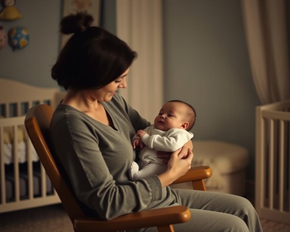 Rodzic kołyszący niemowlę jako alternatywa dla białego szumu Rodzic kołyszący niemowlę jako alternatywa dla białego szumu