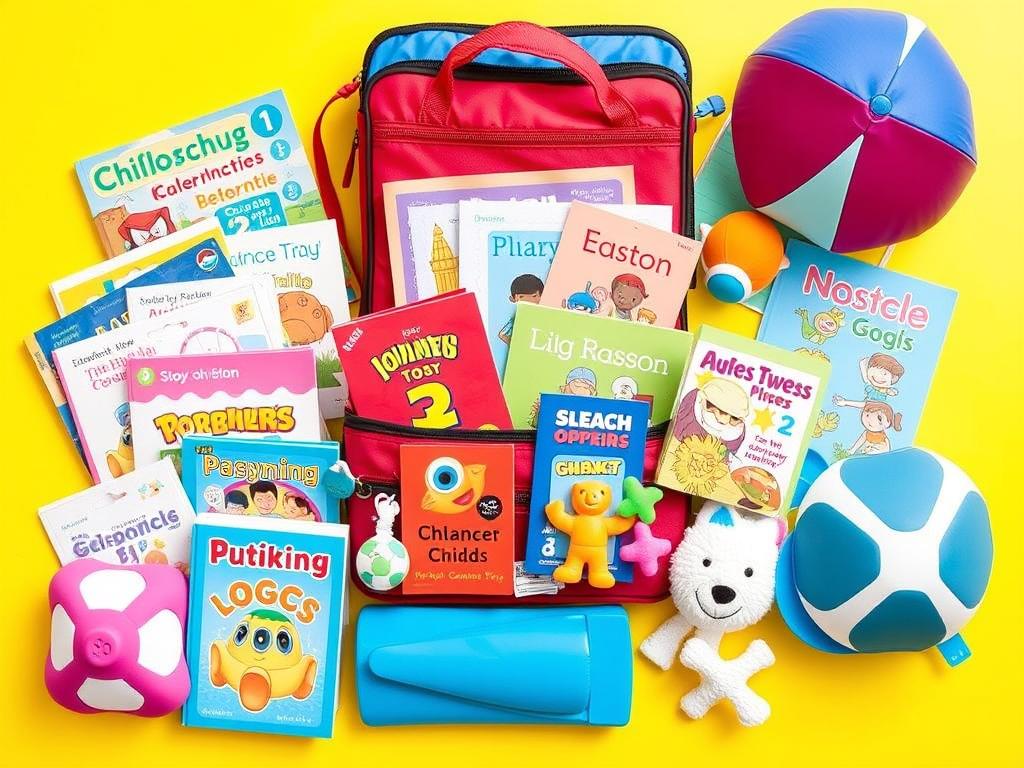 Zabawki dla dziecka na wakacje za granicę - kompaktowe i wielofunkcyjne